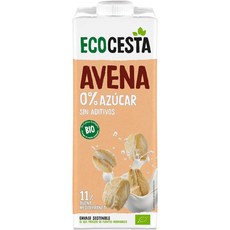 스페인 에코세스타 슈가프리 오트 드링크 음료 ecocesta oat drink, 5개, 1L