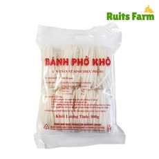 [루츠팜] 베트남 반포코 쌀국수 500g 넓은면 4mm 팟타이 볶음면 쌀국수 banh pho kho