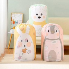 이불 보관 주머니 이사 박스 정리함 수납함, 옵션명, 이불보관함 핑크, 1개, 핑크