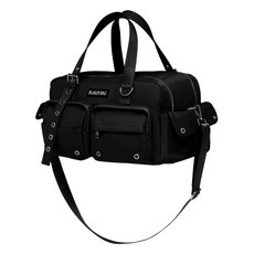 [국내정품] 블랙 퍼플 더플백 오버로드 카고 백 Overload Cargo Bag_Black 107364, Black