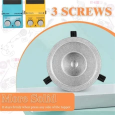 A74K-16X 효과 페달 풋스위치 토퍼 맨발 버튼 기타 풋 네일 캡 정확도 및 편안함 증가, 01 Silver