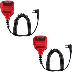 스피커 마이크 블루투스 휴대용 야외용 어깨 부착형 방수 IP56 모터로라 SP200D CLS 1110 양방향 무전기3.5mm 잭 포함 호환 2개ERIPHA
