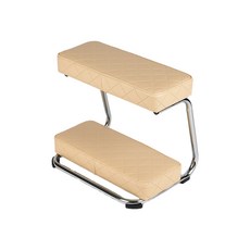 [퍼스널가구] 세나 2단 의자 발 받침대 보조 스툴, 베이지