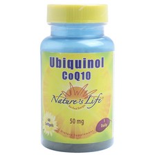 Nature's Life 泛醇輔酶Q10 50mg 軟膠囊, 1個, 60 件