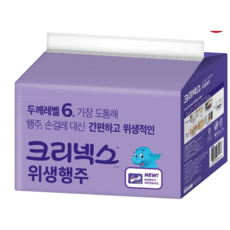 크리넥스 NEW 빨아쓰는 다용도 위생행주 100매, 스카트 다용도 위생행주 100매 두께6 빨아쓰는 타올, 1개