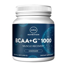 엠알엠 BCAA + G 1000 아미노산 레몬에이드 맛 1000g, 1kg, 3개