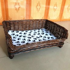 라탄하우스 고양이하우스원목 의자 강아지집 라탄, R. 네스트