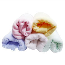 Smiko 台灣製 純棉毛巾布 DIY材料 吸水性佳 粉藍 1/2碼 (45x150公分), 1個