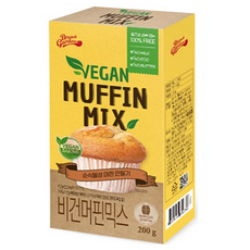 브레드가든 비건 머핀 믹스, 200g, 9개