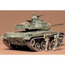 TAMIYA 타미야 35055 1/35 미국 경전차 M41 워커 불독 [1/35 밀리터리 미니어처 시리즈], 단일, 1개