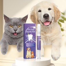 반려동물 구강청결젤 입냄새 치석제거 고양이와 강아지 입냄새 상큼한 치아청결케어, 1개, 3ml