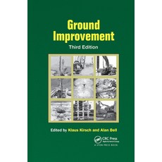 (영문도서) Ground Improvement Paperback, CRC Press, English, 9780367865696