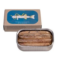 Jose Gourmet Mackerel Fillets in Olive Oil, 1-Pack, 1개, 125g
