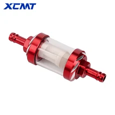 8mm 가스 연료 가솔린 오일 필터 연료 호스 연료 필터 ATV Kawasaki KTM Yamaha Honda CRF 250R 450R 250X, 05 Red