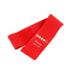 [아이로빅] 루프밴드 하체운동 스쿼트요가 스트레칭 체형관리, 루프밴드009cm(빨강)