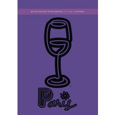 Createspace Paris - Wine Glass Blank College Ruled Journal 7x10: 240 Creme Pages (120 spreads) / 1