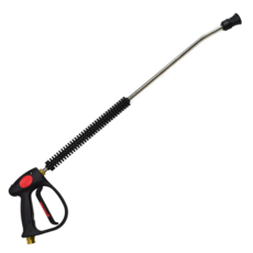 고압세차건 MV925(이태리 Tecomec사 정품)STOP 세트 700L곡선+고압건+일반노즐 세트SET 손세차장용, MV925+700곡선+일반노즐, 70cm