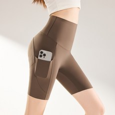 女性高腰四分瑜伽褲