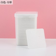 膠水瓶口清潔紙 無紡布清潔棉片, 1個, 200片/盒白色方形