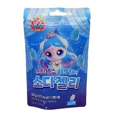 국내백화점 캐치티니핑 장난감 프린세스 사뿐핑의 소다젤리 50g 1개 선물