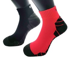 5713 竹炭斜紋底止滑氣墊單車襪，吸濕排汗、斜紋止滑、氣墊緩衝，舒適透氣單車襪, 黑, 1個