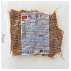 에쓰푸드 직화 스테이크 냉동 500g 육류 간편조리 구이, 1개