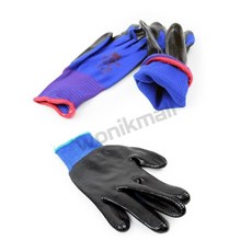 원익몰 방유 장갑 미끄럼방지장갑, 블루 L, 1개