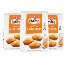 St Michel 袋裝瑪德蓮蛋糕, 175g, 3個