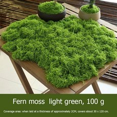 인조 이끼 보존 녹색 식물 가짜 공예 잔디 집 정원 장식 조경, 1개, 1. light green