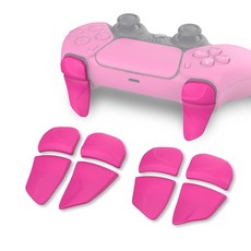 듀얼센스 PS포탈 트리거 확장 커버 키트 PlayVital, 노바핑크(PFPJ088), 1개, 노바핑크(PFPJ088)