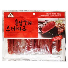[뉴트리오] 홍삼 오리스테이크 400g, 1개, 반려견 애견 간식