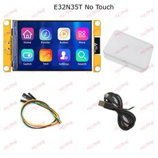 ESP32 개발 보드 WiFi+BT TFT LCD 디스플레이 모듈 2.8 3.2 3.5 4.0 4.3 5.0 7.0 HMI LVGL GUI용, 3.5inch No Touch