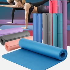 요가매트 헬스 층간소음 두꺼운 운동 매트 미끄럼방지 홈트 필라테스 스트레칭, NBR 16mm 퍼플, 1개, 퍼플 색