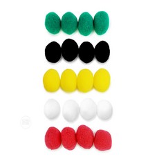 ALOHA-STORE 폼폼이 50mm 뿅뿅이, 빨강