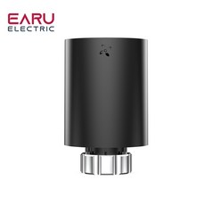 Tuya 스마트 ZigBee 라디에이터 액추에이터 TRV 프로그래밍 가능 온도 조절 라디에이터 밸브 App 원격 온도 컨트롤러 Alexa, 3) 1pc 1413C-B, 1개
