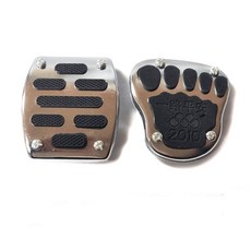 슈퍼커브 호환용 발판 클러치 페달 스탭 기어레버 브레이크 미끄럼방지 패드 대림 시티 에이스, 사각