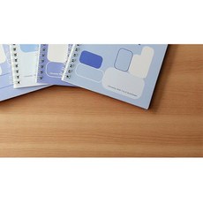 줄노트 두꺼운 한자 노트 한문 스프링노트 60매