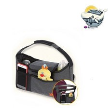 다용도 유모차 수납함 블랙 멜란지 아기 용품 sty*96655LT, 1개