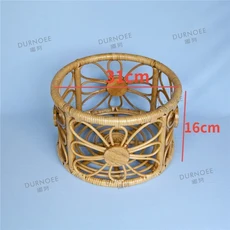 신생아 사진 의자 침대 복고풍 바구니 아기 사진 소품 컨테이너 유아 포즈 촬영 스튜디오 액세서리, PF08