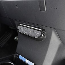 유투카 호환 EV5 악세사리 1열 충전포트 커버 차량 용품, 유광카본 몰딩 1Pcs, 기타