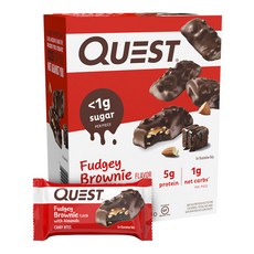 QUEST NUTRITION Candy Bite 軟糖布朗尼杏仁, 8件, 21克
