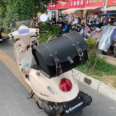 摩托車工具包掛包：大容量防水邊包尾包，適用於各類機車，騎士必備, 黑色