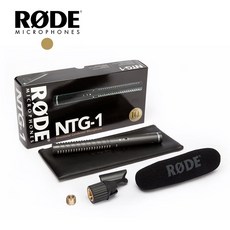 RODE NTG1 槍型麥克風 超指向電容式收音麥克風, 1個