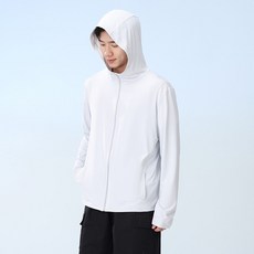 2025新款戶外冰絲原紗防晒衣男釣魚服透氣防紫外線連帽皮膚衣批發, XL
