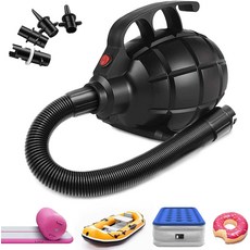 4개의 노즐이 있는 풍선 텀블링 트랙 매트용 전동 에어 펌프 AC 110-120V 퀵 필 인플레이터 체조용 펌프바닥재텀블링요가태권도운동 체육관 피트니스 매트