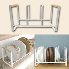 위아더 3단 접시 거치대 주방정리 접시렉 그릇렉