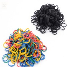 구씨의손길 300P 미니 고무줄 고무동력기고무줄, 검정