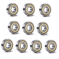 높은 품질 10pcs ABEC-5 608ZZ 깊은 그루브 볼 베어링 608 볼 베어링 608 2Z 금속 봉인 608Z 608ZZ 8x22x7, [03] ABEC 1, [01] 608ZZ