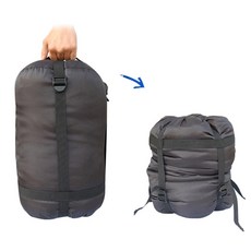 캠프맨 침낭 압축색 압축팩 의류 이불 압축색, 대형, 1개