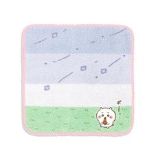 치이카와(Chiikawa) 소요카제 타월 손수건 핑크 치이카와 레이스 무연사 41-1250080 약 25×25cm
